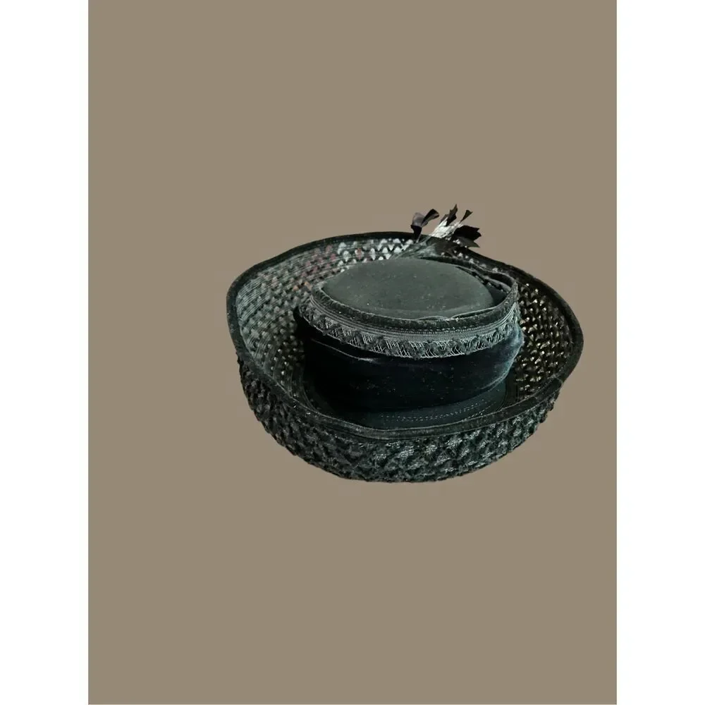 Brenda Waites Bolling Exquisite Vintage Wool Hat / EUC
